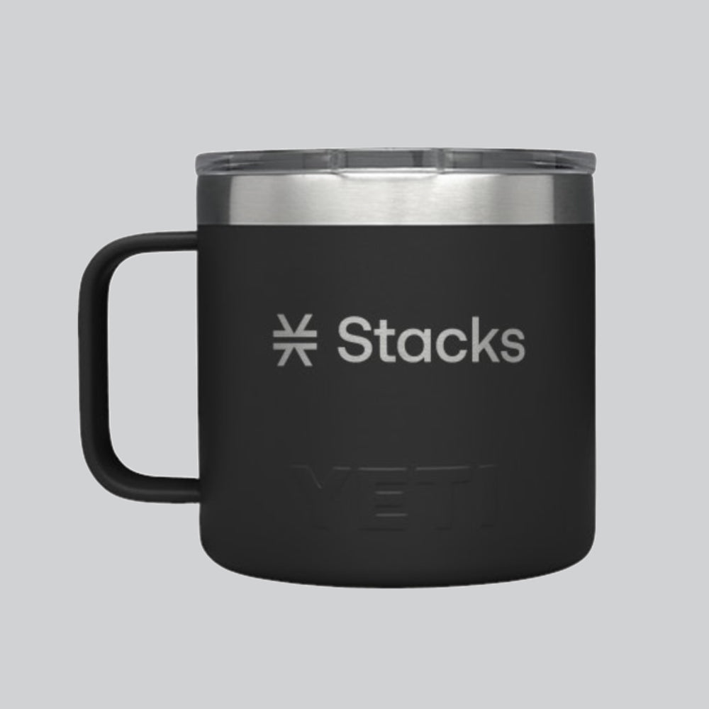 Stacks Yeti Mug