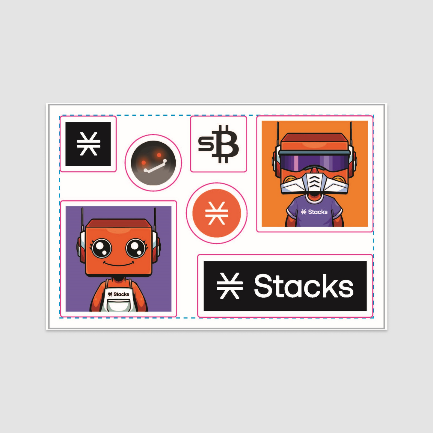 Stacks '25 Stickers